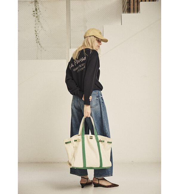 Rouge vif「【追加】【CHIMERE/シメール】キャンバストート(大)【予約】」|トートバッグ|