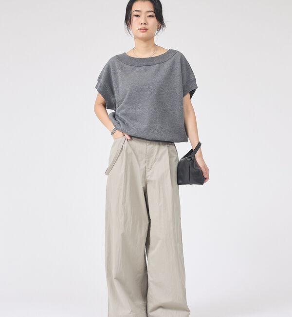 Rouge vif「スレッド編裏毛風ニットプルオーバー」|ニット・セーター|