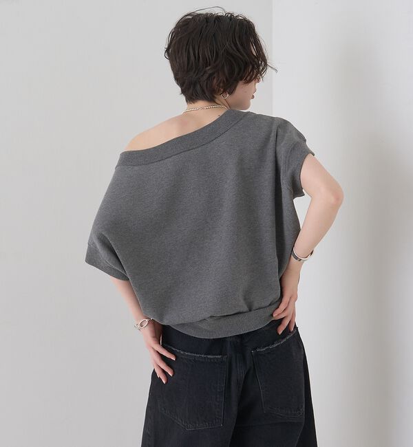 Rouge vif「スレッド編裏毛風ニットプルオーバー」|ニット・セーター|