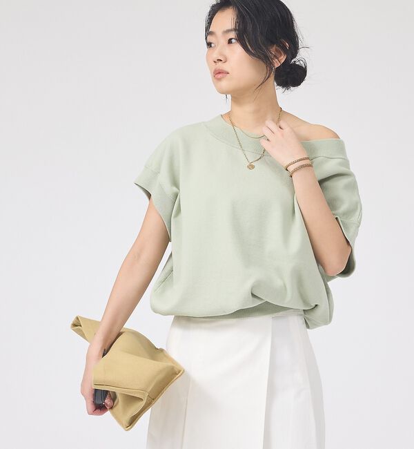 Rouge vif「スレッド編裏毛風ニットプルオーバー」|ニット・セーター|