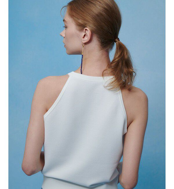 LOULOU WILLOUGHBY「【LOULOU WILLOUGHBY】カノコワイドボーダータンク」|ニット・セーター|