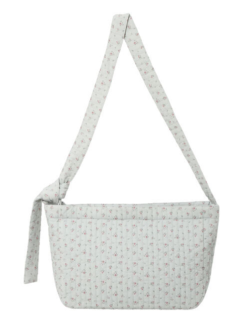 Samansa Mos2「花柄キルティングショルダーバッグ」|その他|グレー