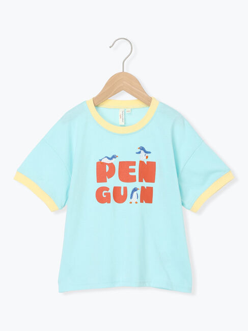 Samansa Mos2 Lagom「【吸水速乾】ペンギンロゴTシャツ」|Tシャツ・カットソー|