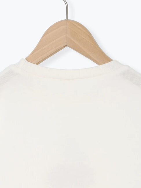 Samansa Mos2 Lagom「【吸水速乾】サクランボさがら刺繍Tシャツ」|Tシャツ・カットソー|