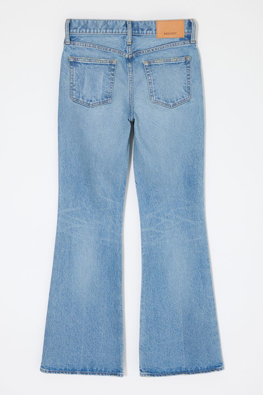 MOUSSY「MVS MIDRISE FLARE」|デニム|