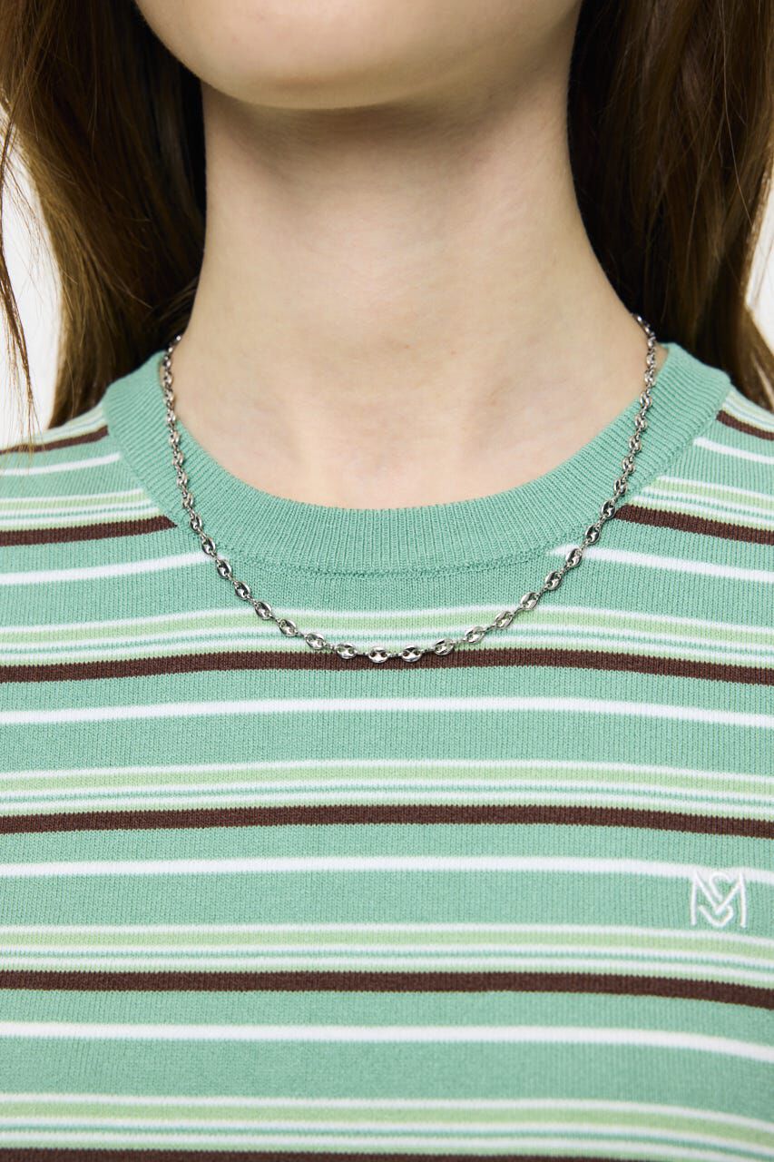 MOUSSY「MULTI BORDER BABY ティ」|ニット・セーター|