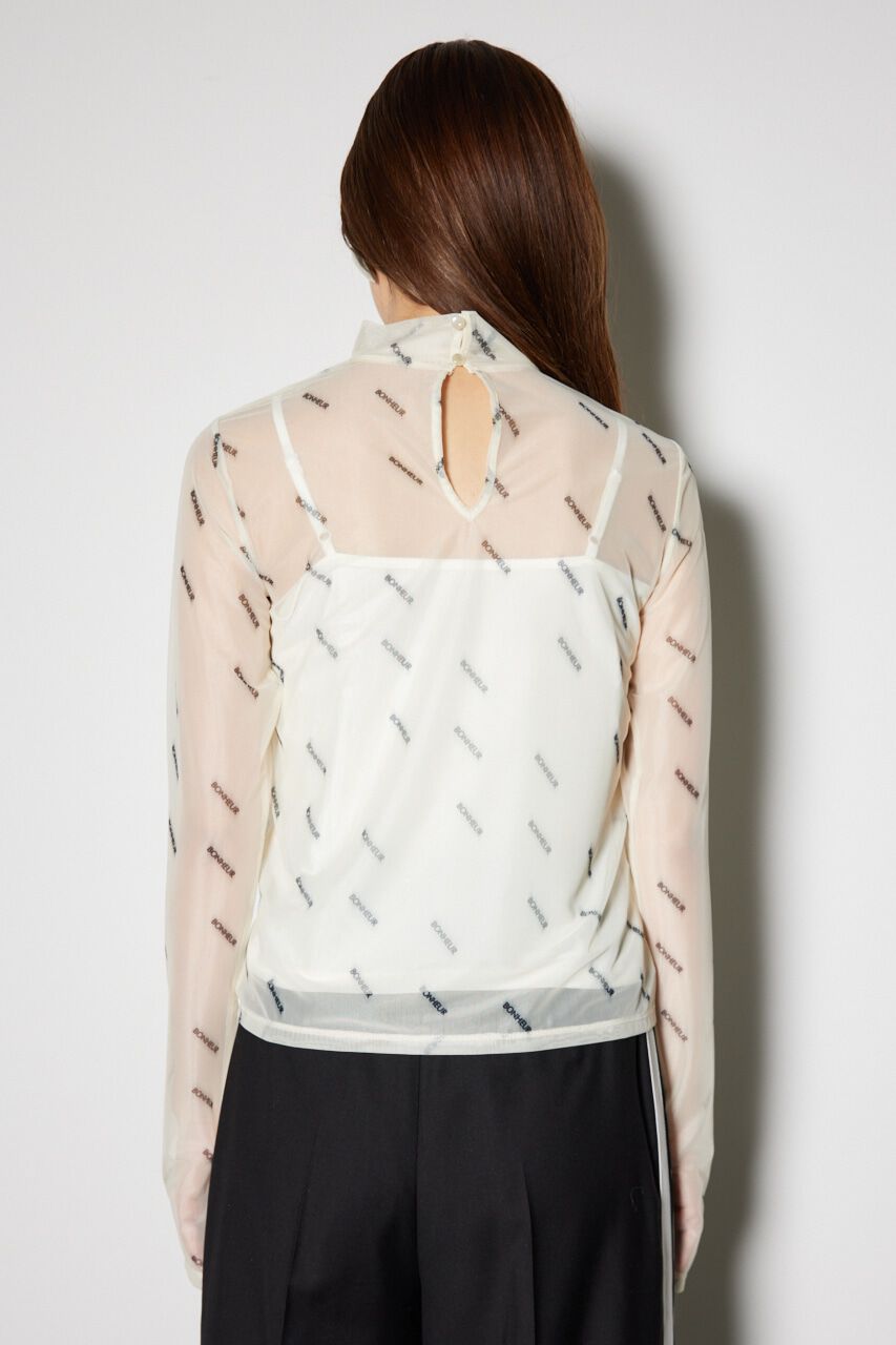 rienda「スラッシュロゴシアートップス」|Tシャツ・カットソー|