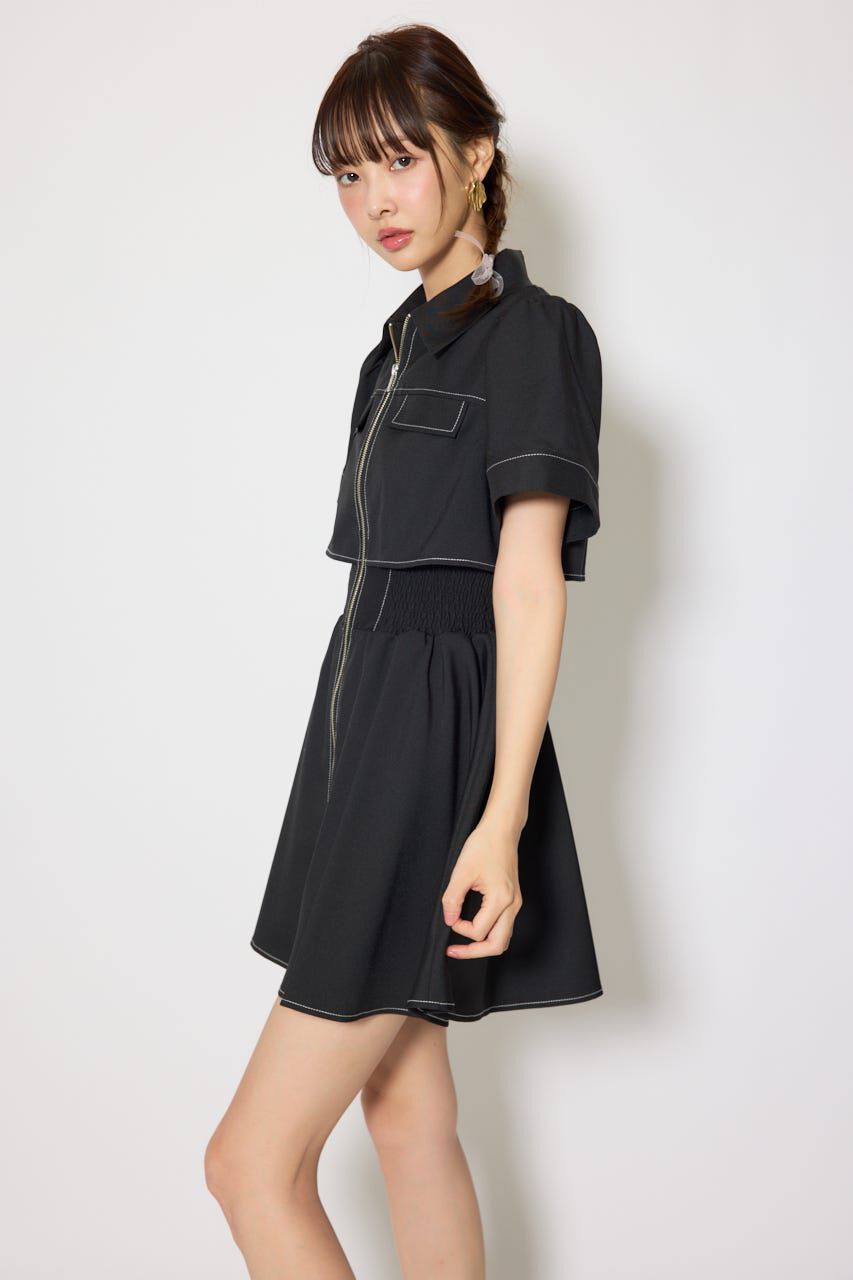 rienda「バストフレアミニワンピース」|ワンピース|