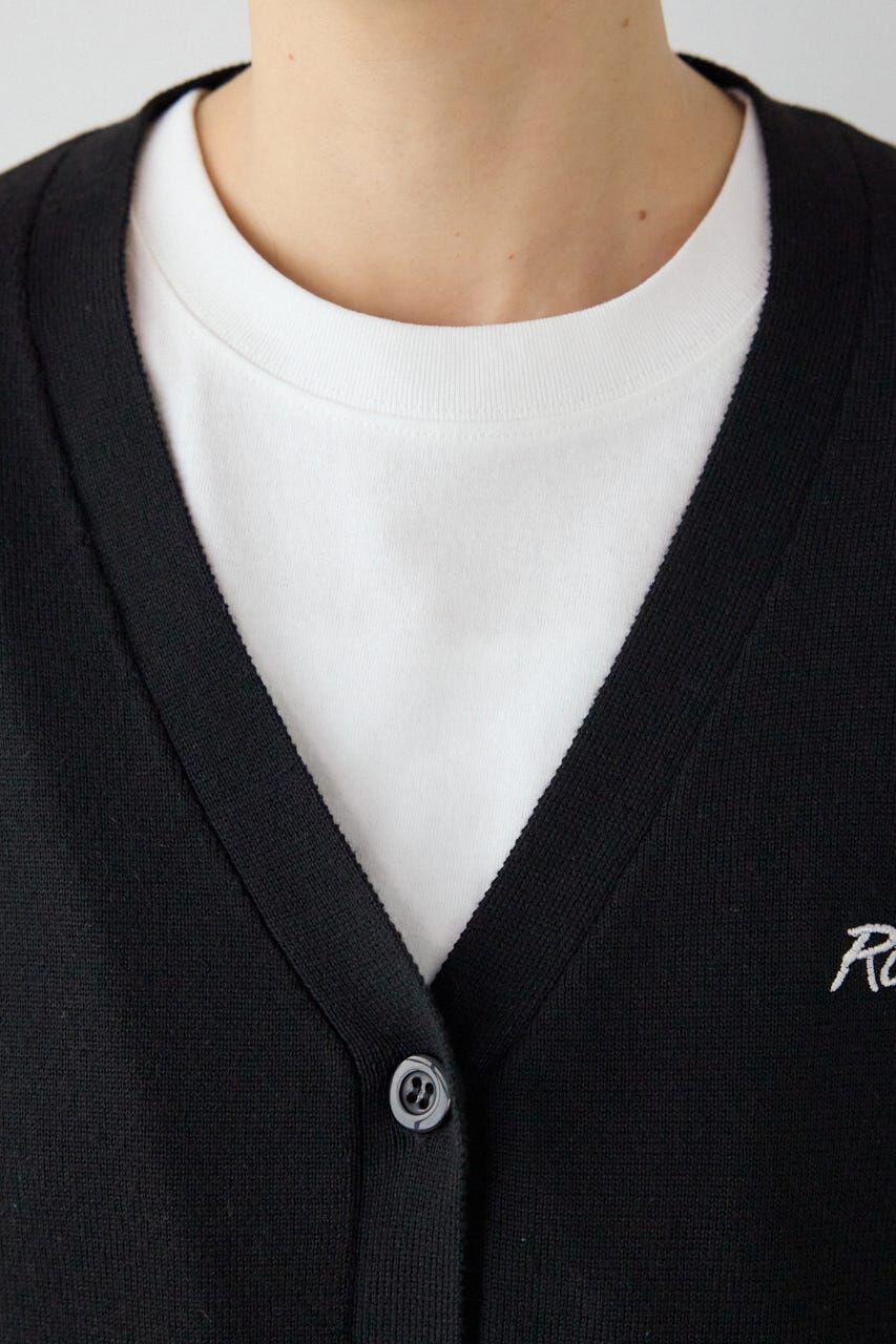 RODEO CROWNS「ネオンカラーロゴニットカーディガン」|カーディガン|