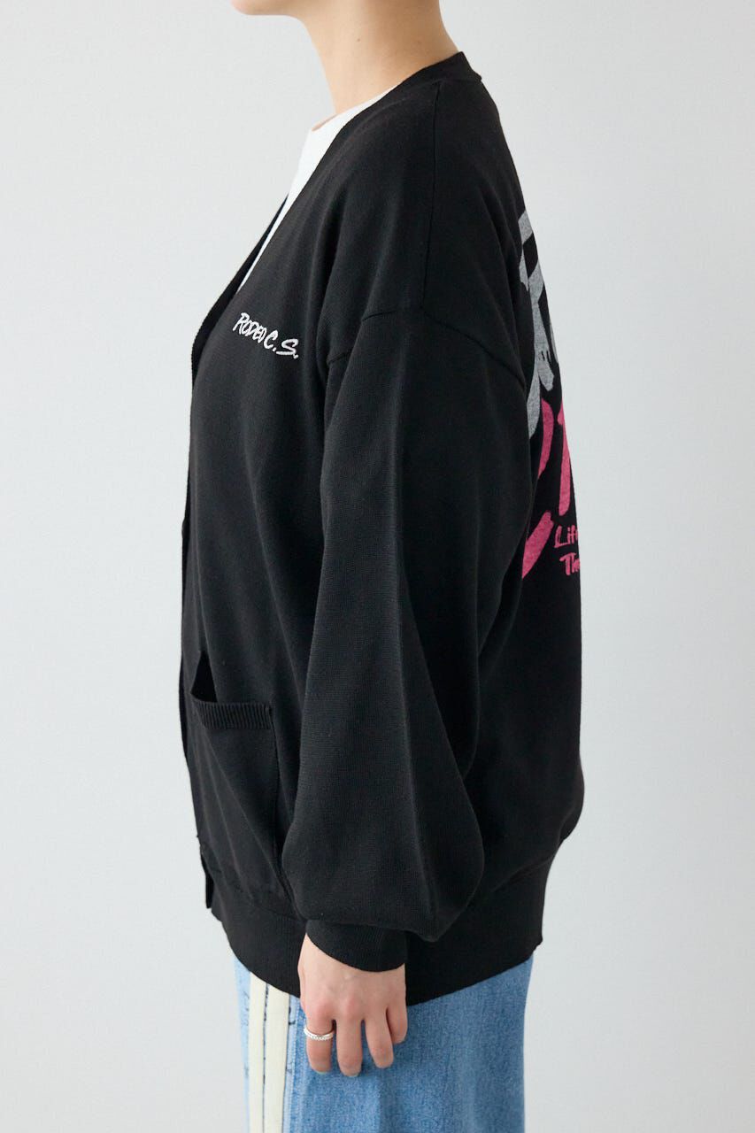 RODEO CROWNS「ネオンカラーロゴニットカーディガン」|カーディガン|