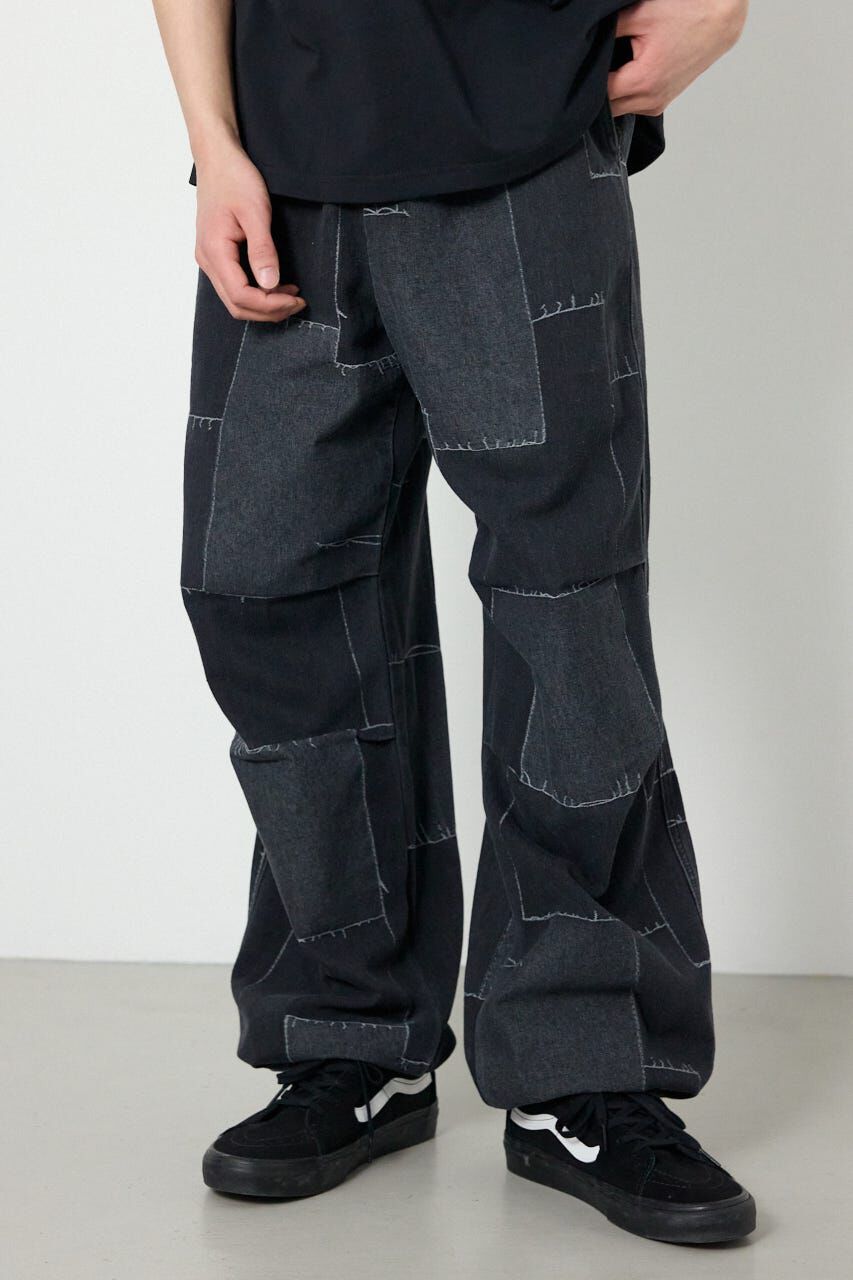 RODEO CROWNS「パッチパターンデニムパンツ」|デニム|