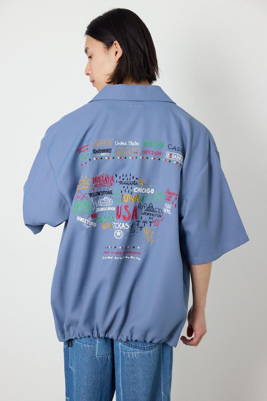 RODEO CROWNS「USハーフスリーブコーチシャツ」|シャツ・ブラウス|