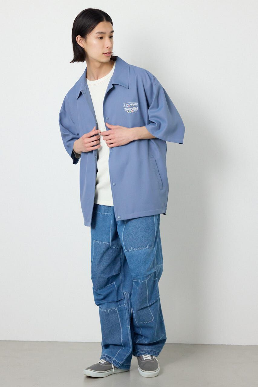 RODEO CROWNS「USハーフスリーブコーチシャツ」|シャツ・ブラウス|