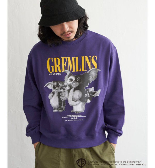 VENCE share style「GREMLINS グレムリン フォトプリントトレーナー」|Tシャツ・カットソー|パープル