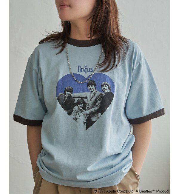 VENCE share style「THE BEATLES ザ ビートルズ リンガープリントTシャツ」|Tシャツ・カットソー|