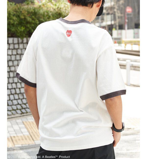 VENCE share style「THE BEATLES ザ ビートルズ リンガープリントTシャツ」|Tシャツ・カットソー|