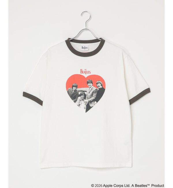 VENCE share style「THE BEATLES ザ ビートルズ リンガープリントTシャツ」|Tシャツ・カットソー|