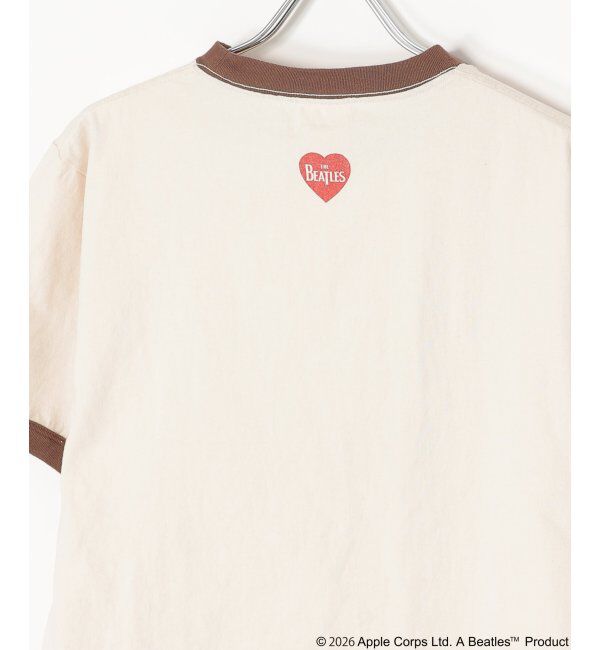 VENCE share style「THE BEATLES ザ ビートルズ リンガープリントTシャツ」|Tシャツ・カットソー|