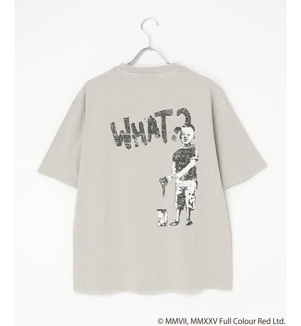 VENCE share style「Banksy バンクシー Whatever Boy スノーウォッシュTシャツ」|Tシャツ・カットソー|