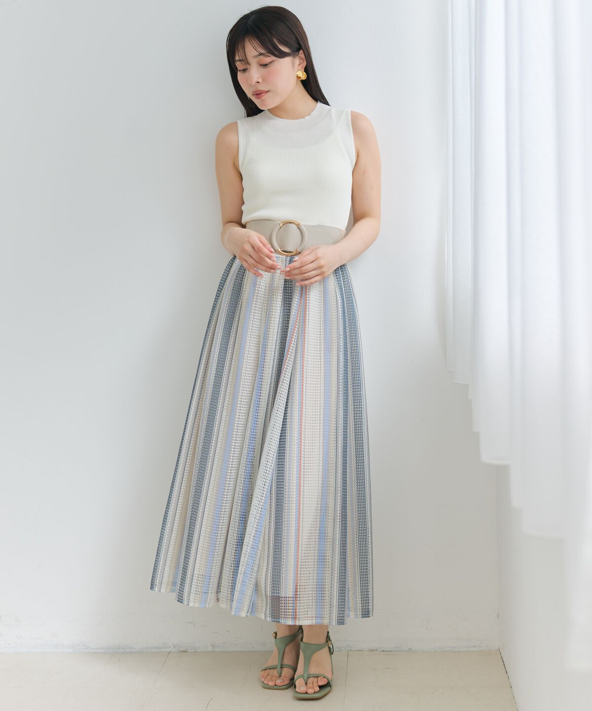 アンドクチュール「ラメノースリトップス」|ニット・セーター|