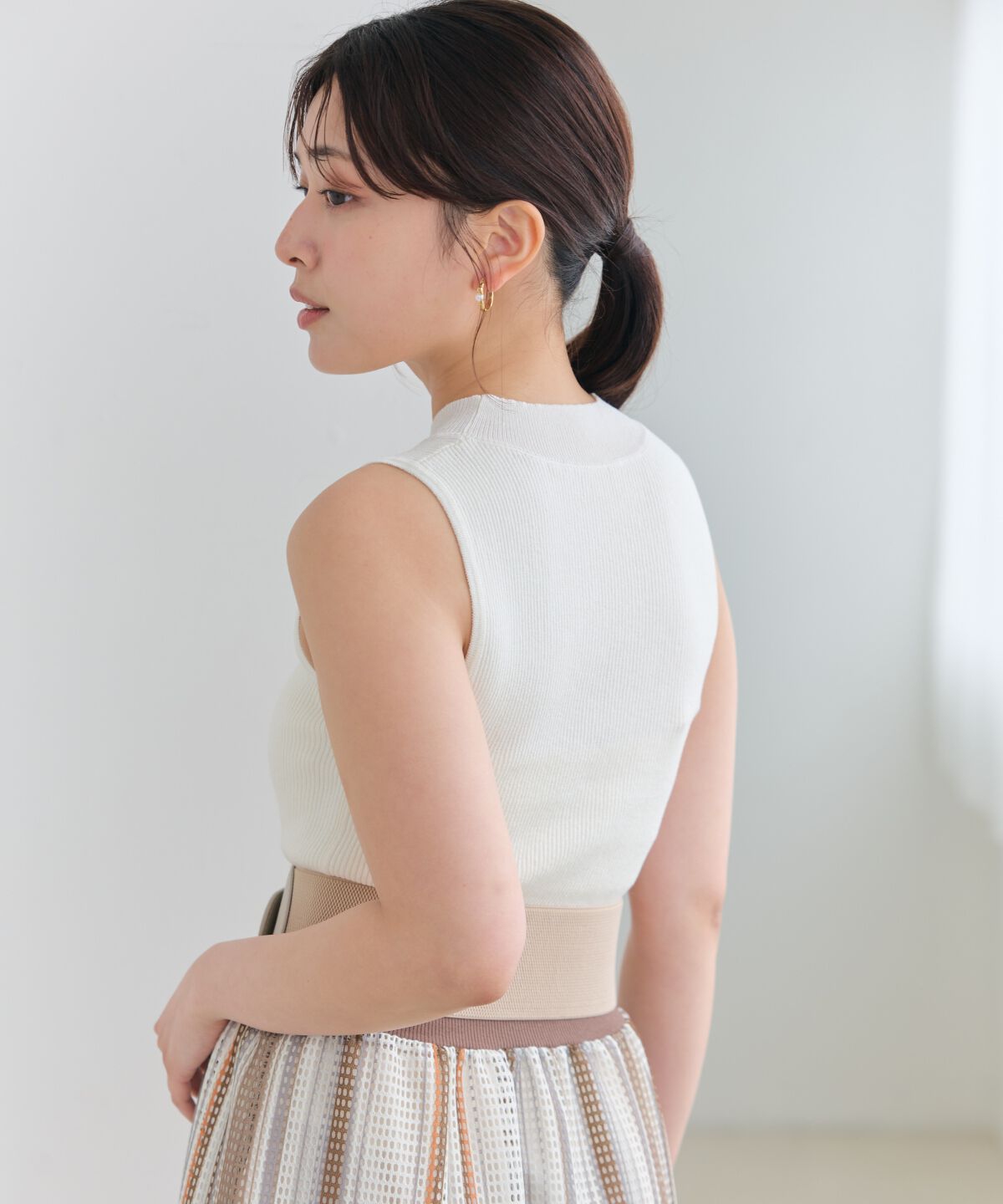 アンドクチュール「ラメノースリトップス」|ニット・セーター|