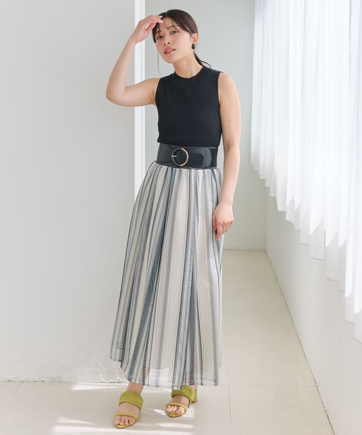 アンドクチュール「ラメノースリトップス」|ニット・セーター|