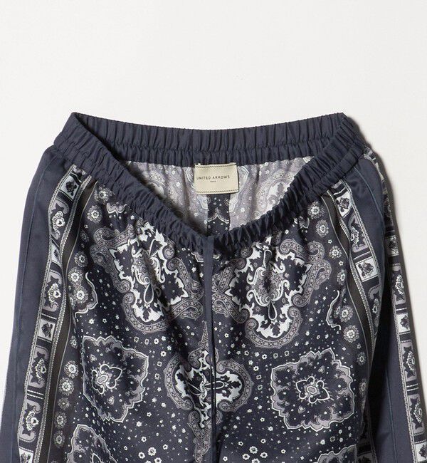 UNITED ARROWS「スカーフ プリント イージーパンツ ‐ウォッシャブル‐」|その他|