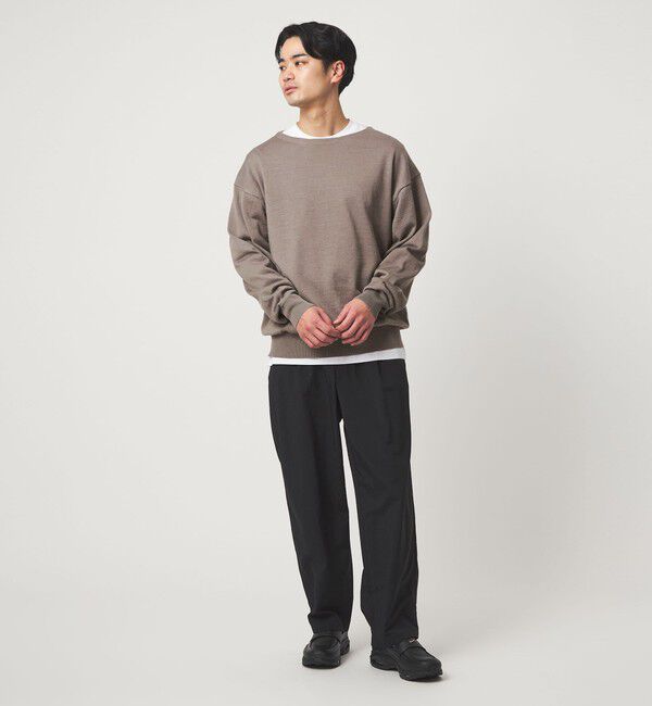 UNITED ARROWS green label relaxing「FINE BASIC ラミー ボートネック ニット」|ニット・セーター|