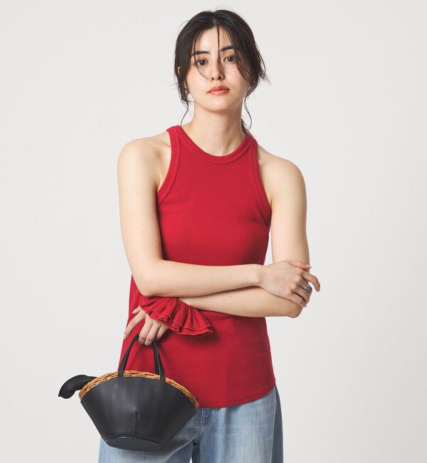 UNITED ARROWS green label relaxing「【別注】＜Plus by ONIT＞タンクトップ」|タンクトップ|RED