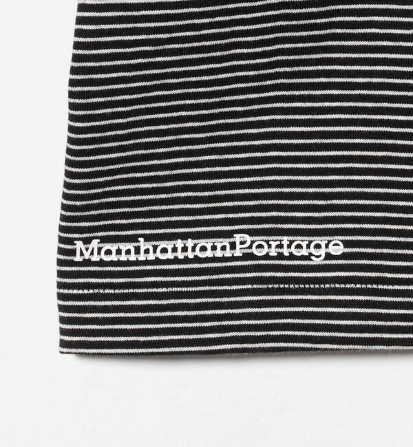 UNITED ARROWS green label relaxing「＜Manhattan Portage＞ ロゴ ボーダー Tシャツ」|Tシャツ・カットソー|