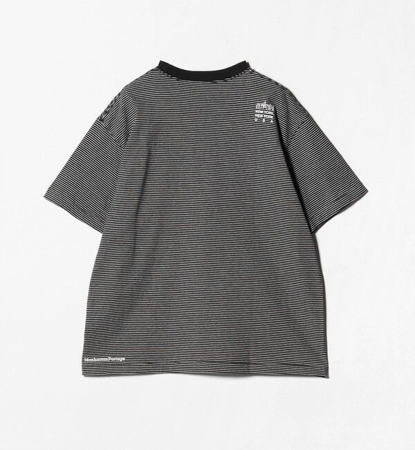 UNITED ARROWS green label relaxing「＜Manhattan Portage＞ ロゴ ボーダー Tシャツ」|Tシャツ・カットソー|