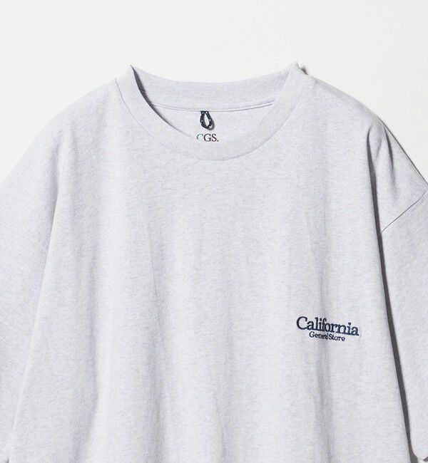 California General Store「＜CGS.＞オーガニック コットン クルーネック ロゴ Tシャツ」|Tシャツ・カットソー|