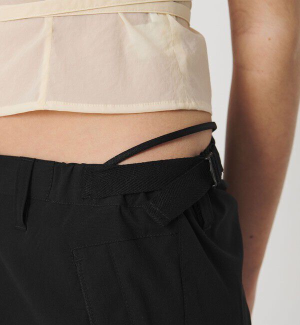 ATTISESSION「＜ATTISESSION＞フィールド クロップド パンツ」|チノ|