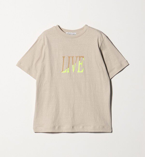 BEAUTY&YOUTH UNITED ARROWS「＜Americana＞LIVE プリント Tシャツ」|Tシャツ・カットソー|BEIGE