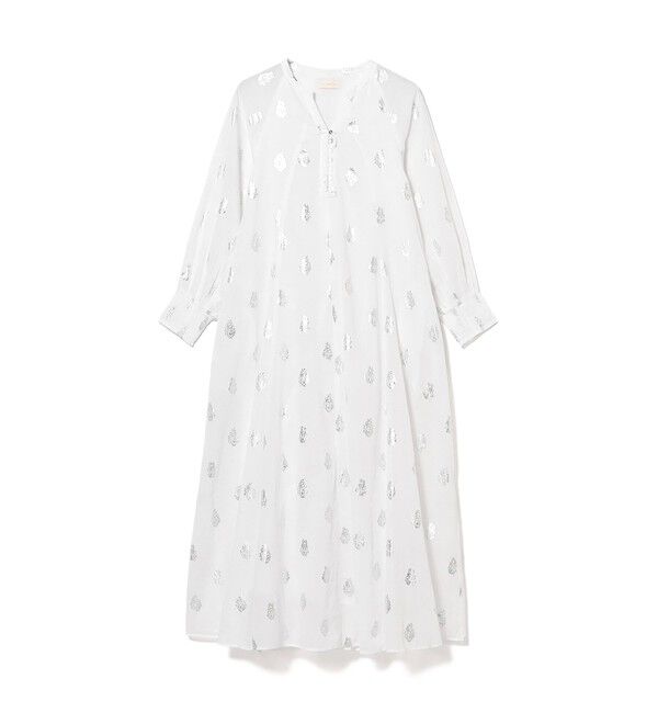 Demi-Luxe BEAMS 「ne Quittez pas / ボイル フラワー ロングスリーブ ワンピース」|ワンピース|