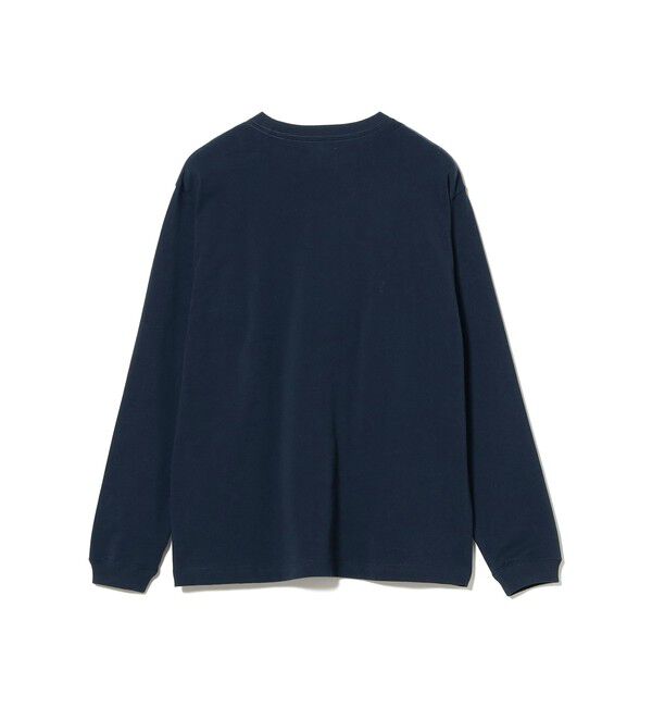 BEAMS「ベーシックフィット ミニロゴ クルーネック Tシャツ」|Tシャツ・カットソー|