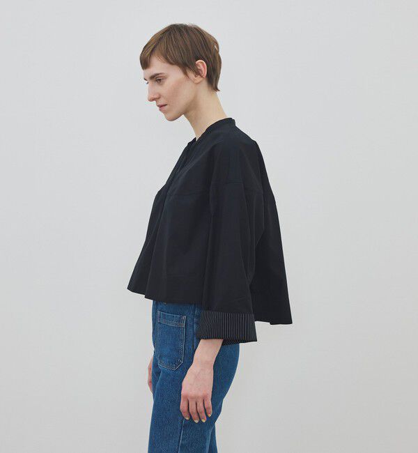 DES PRES「コットンタイプライター バルジングブラウス」|シャツ・ブラウス|