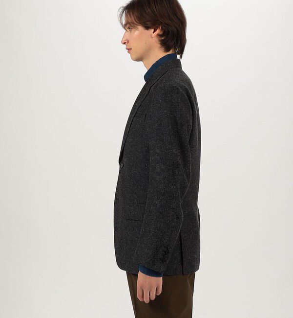 TOMORROWLAND MENS「シルクウール シングルブレステッド 2Bジャケット」|テーラードジャケット|