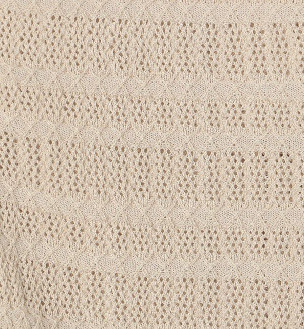 DES PRES「コットンポリエステルアセテートリブ Vネックカーディガン」|カーディガン|