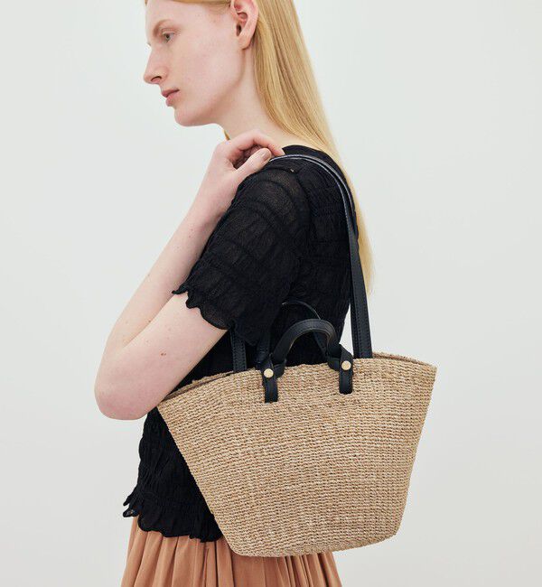 TOMORROWLAND GOODS「VIOLAd'ORO アバカ製 2WAYトートバッグ」|かごバッグ|