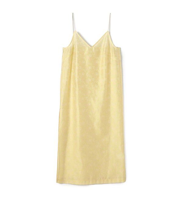 SOULEIADO「ラメジャカード キャミドレス」|ワンピース|21 ライトイエロー