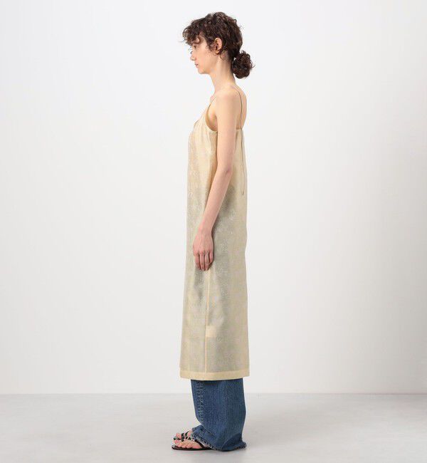 SOULEIADO「ラメジャカード キャミドレス」|ワンピース|