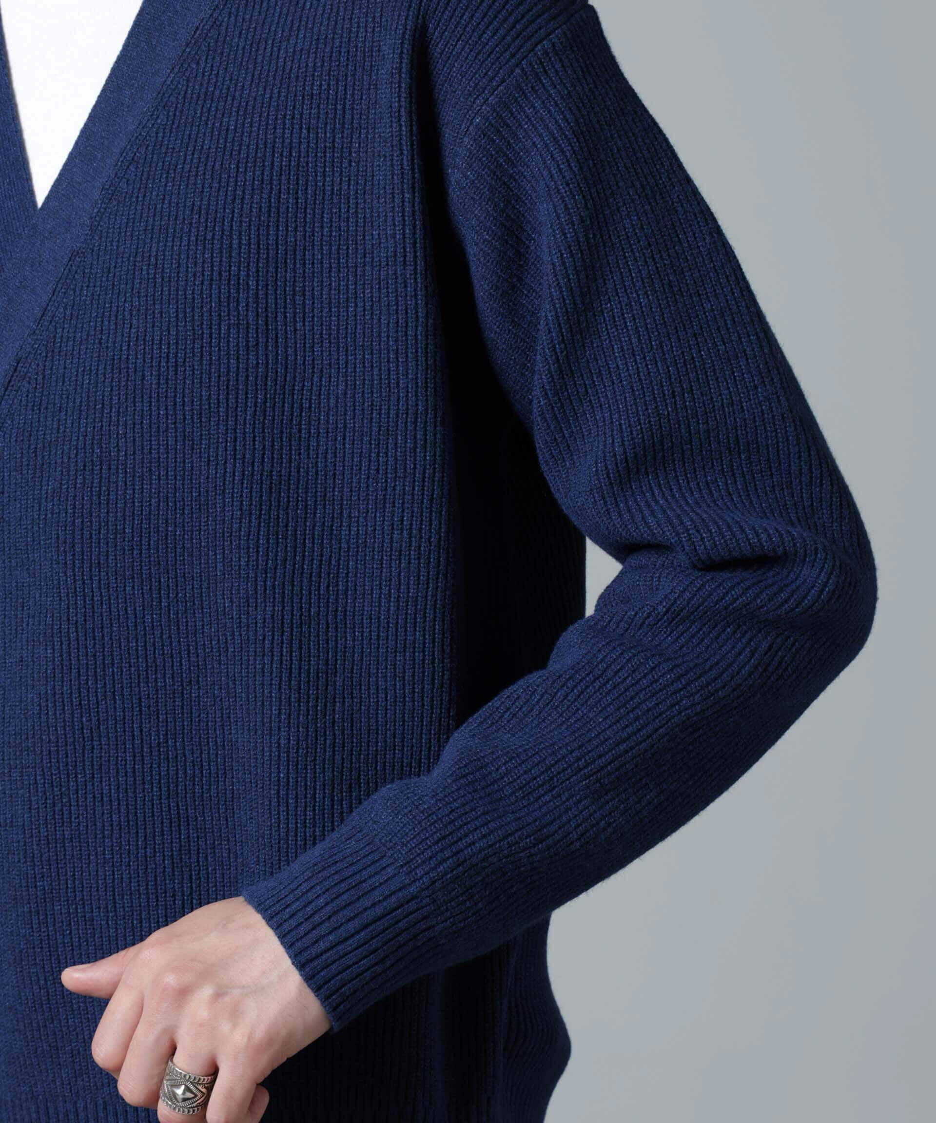 nano･universe「畔編みタイカーディガン」|ニット・セーター|