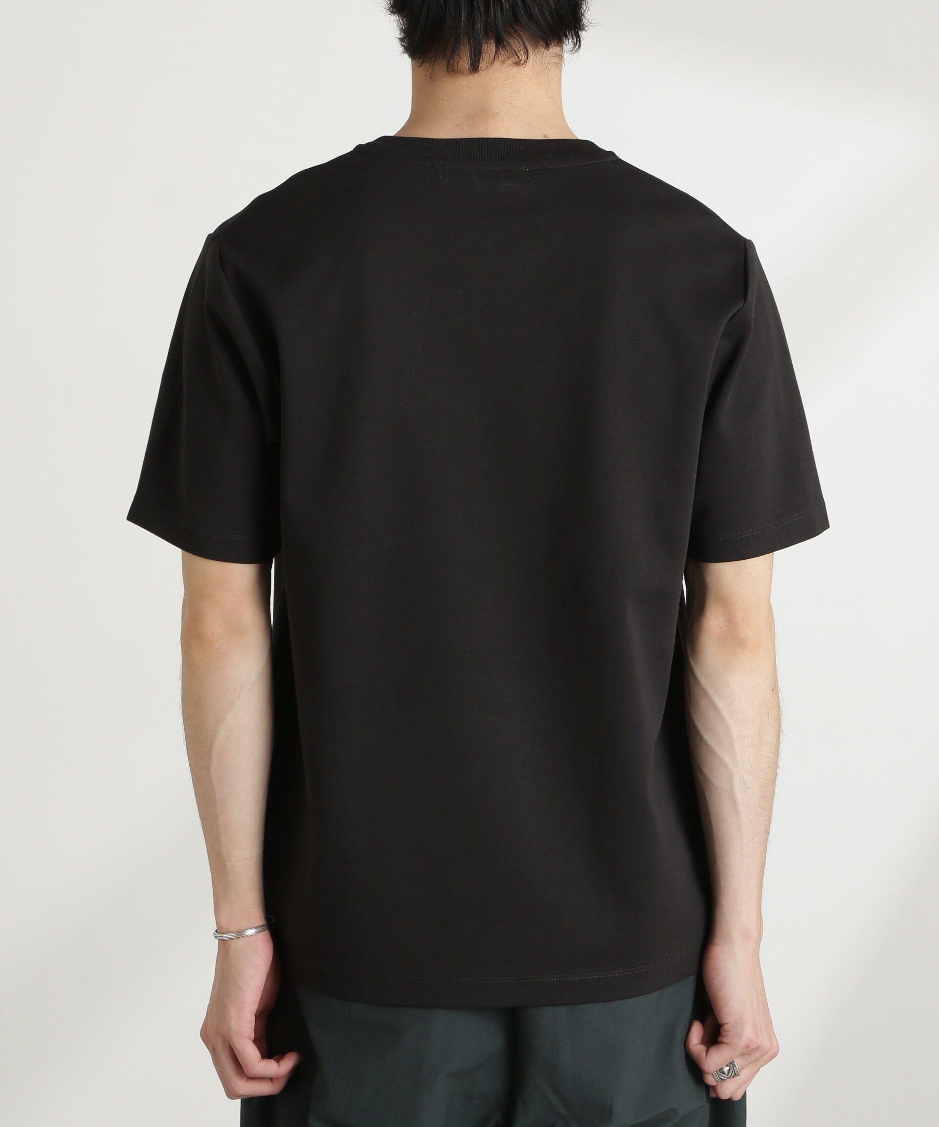 nano･universe「ダブルスムースクルーネックTシャツ 半袖」|Tシャツ・カットソー|