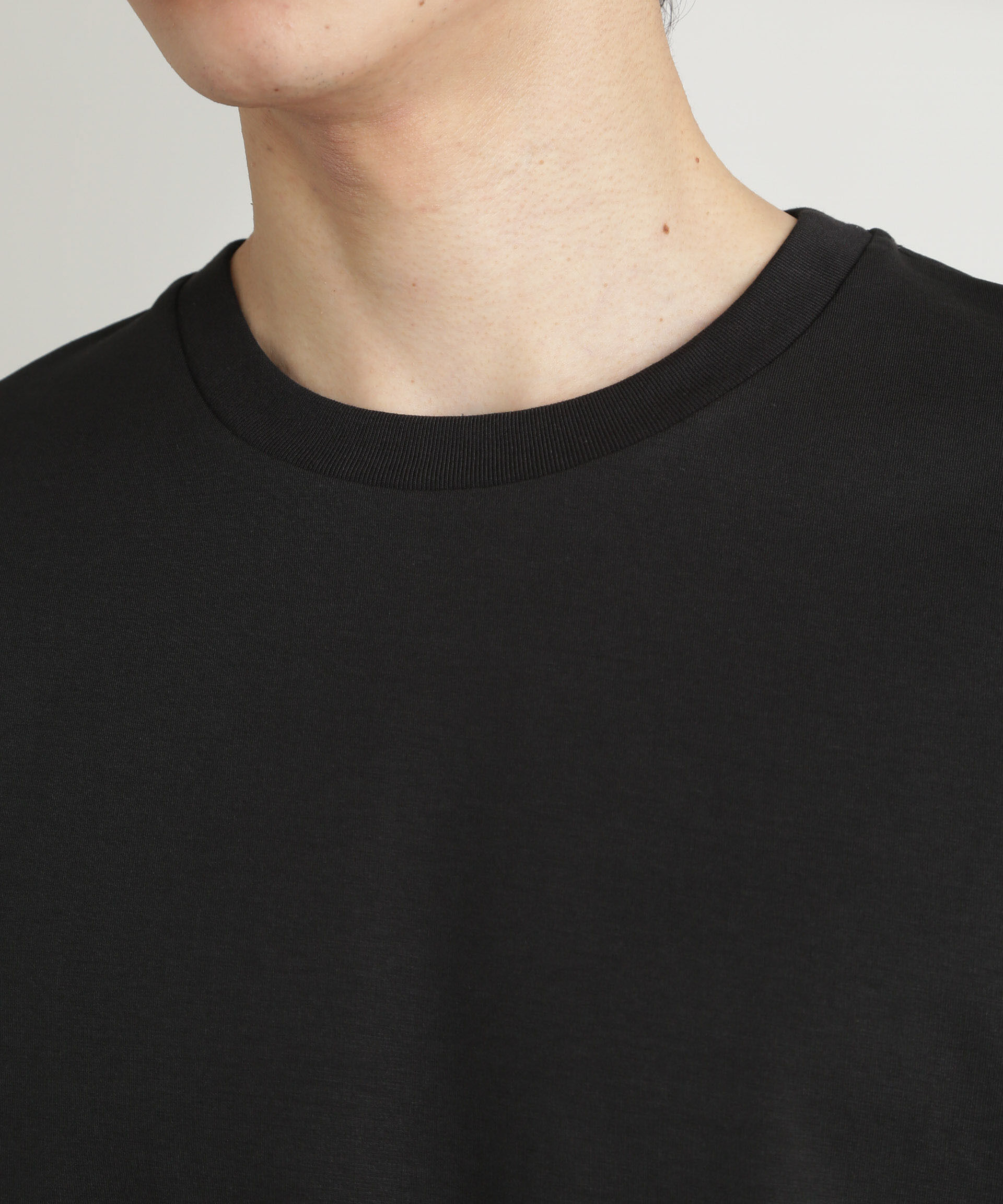 nano･universe「ダブルスムースクルーネックTシャツ 半袖」|Tシャツ・カットソー|