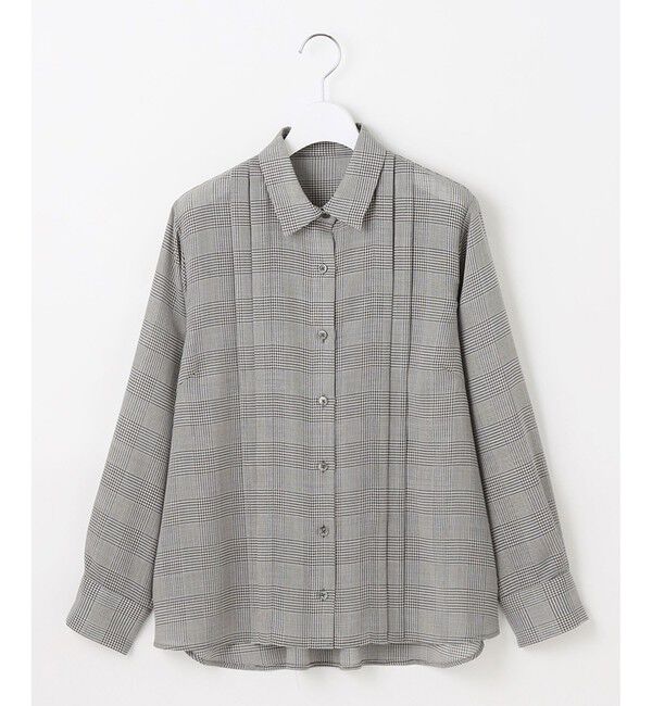 自由区「【SHIHOさん着用】TWハイツイストビエラタックディテール ブラウス」|シャツ・ブラウス|