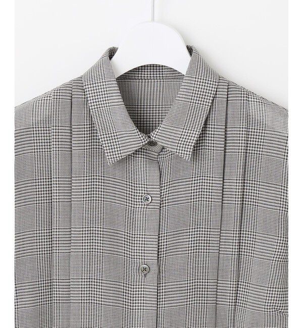 自由区「【SHIHOさん着用】TWハイツイストビエラタックディテール ブラウス」|シャツ・ブラウス|