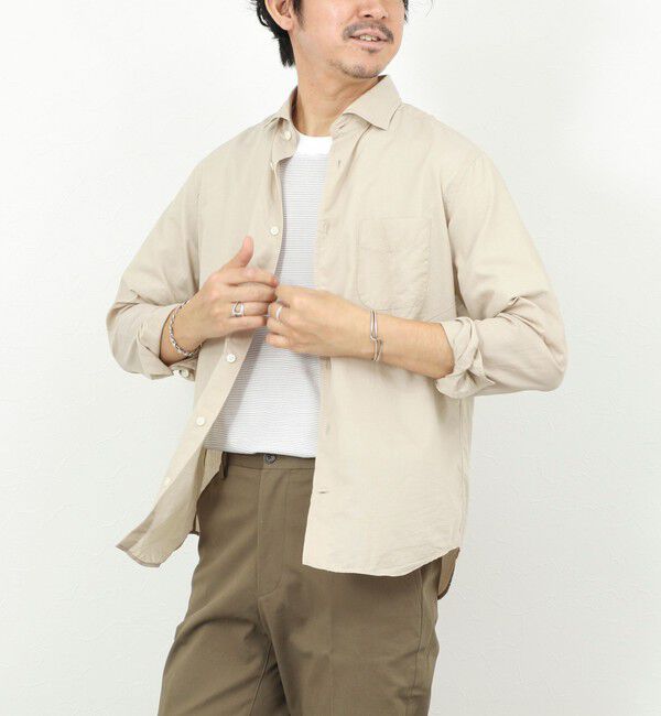 NOLLEY'S goodman「《ビジカジ対応》カッタウェイシャツ 26SS」|シャツ・ブラウス|