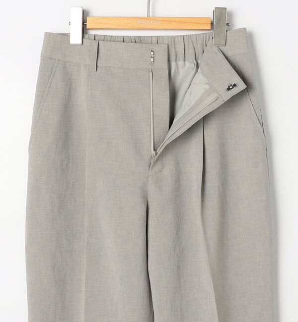 NOLLEY'S sophi「《セットアップ対応》ウォッシャブルブリーザブルシャンブレーセミワイドパンツ」|その他|