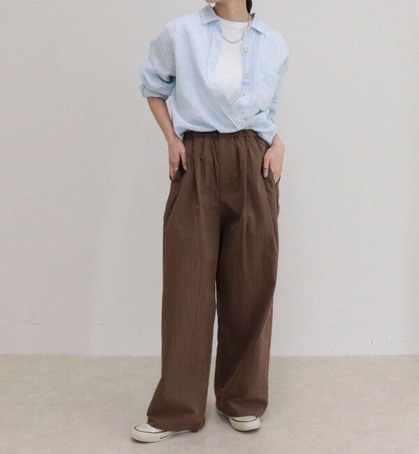 fredy emue「LINEN100 2WAYカシュクールシャツ」|シャツ・ブラウス|